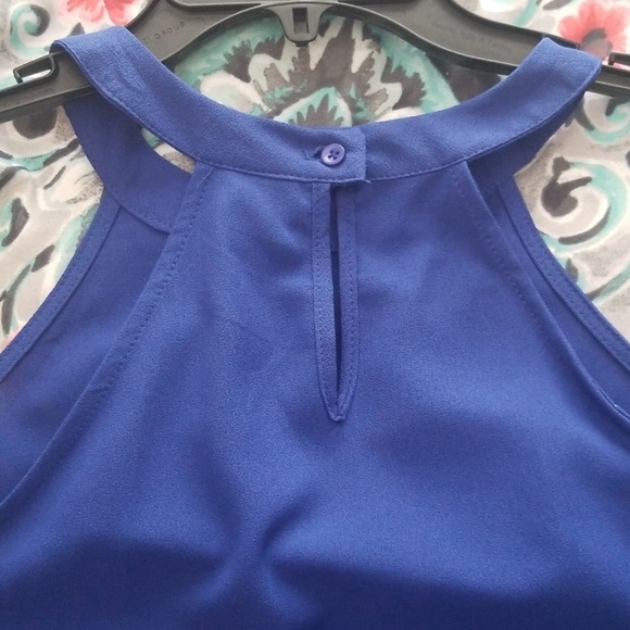 Royal blue tank top - Picture 2 of 2